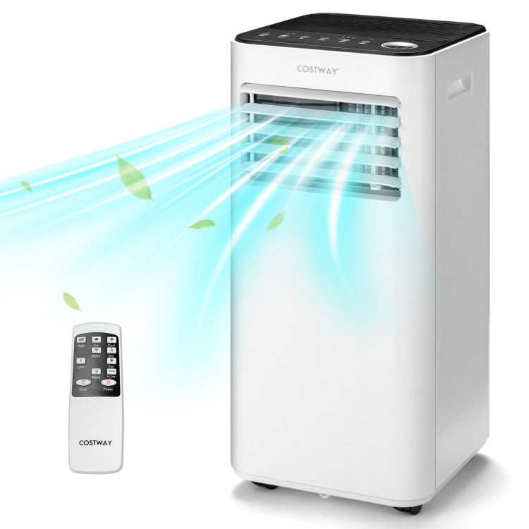 10,000 BTU (ASHRAE) Portable AC – 3-in-1