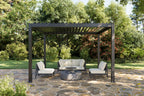Outer Pergola 10' x 12' Adjustable Louvered Aluminum