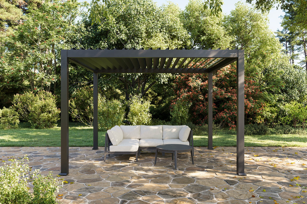 Outer Pergola 10' x 12' Adjustable Louvered Aluminum