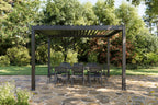 Outer Pergola 10' x 12' Adjustable Louvered Aluminum