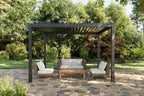 Outer Pergola 10' x 12' Adjustable Louvered Aluminum