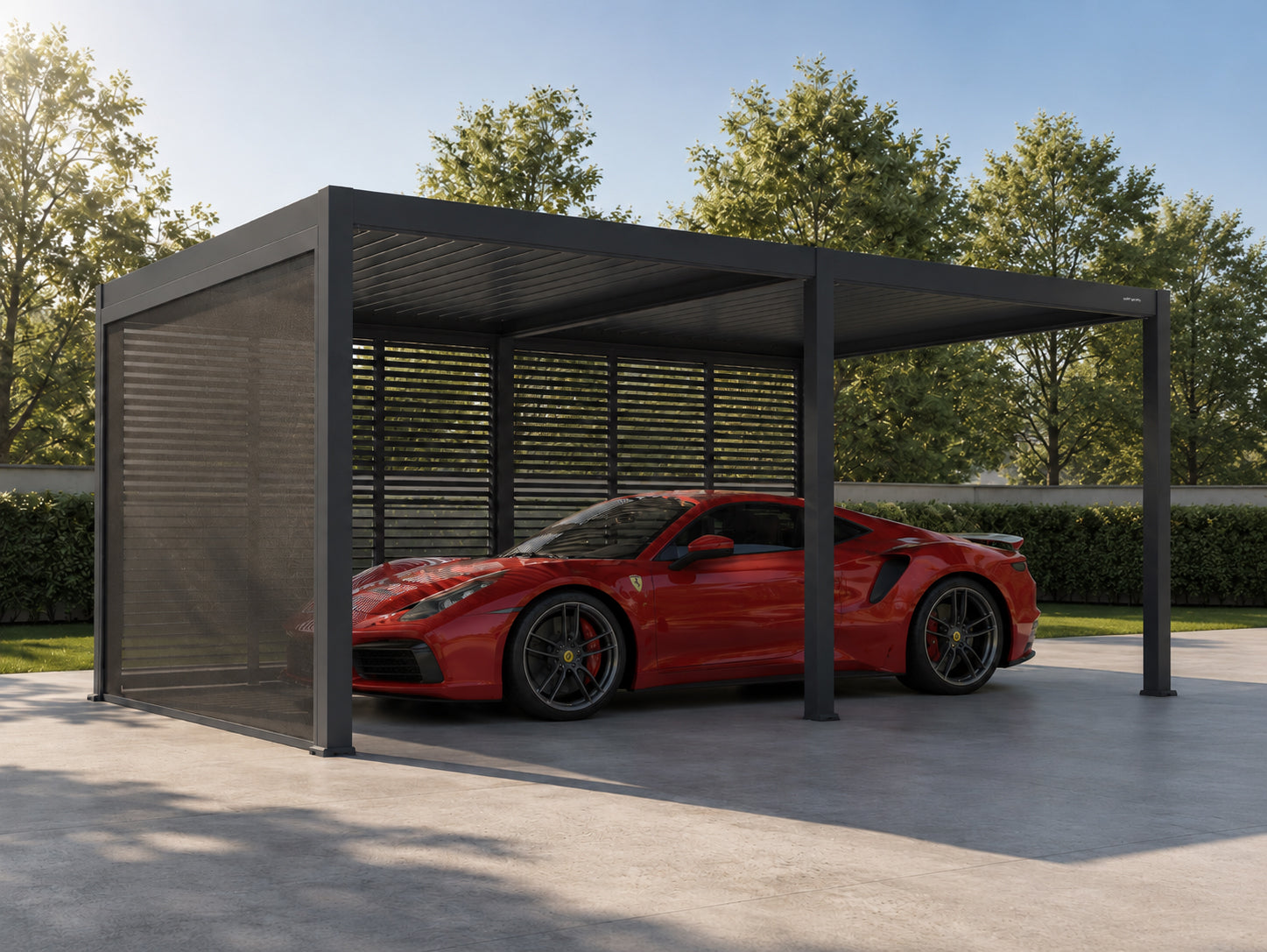 Outer Pergola 12' x 20' Adjustable Louvered Aluminum