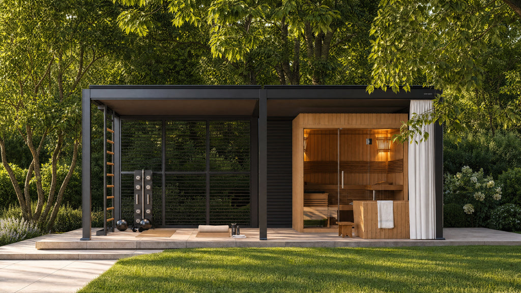 Outer Pergola 12' x 20' Adjustable Louvered Aluminum