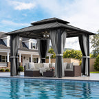Aera Permanent 10'x12' Hardtop Gazebo