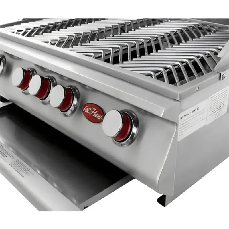 Cal Flame Avalon Q 8 Ft. L-Shaped BBQ Grill Island - BBK820