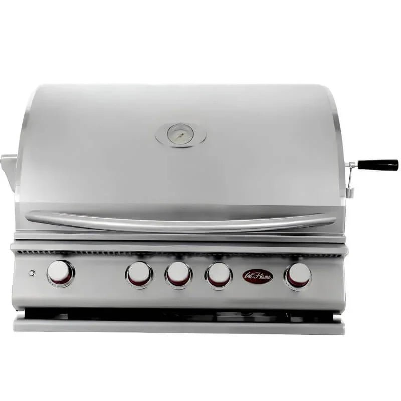 Cal Flame Kauai Q 4 Ft. L-Shaped BBQ Grill Island - BBK402