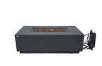 Elementi Andes Fire Table - Dark Gray