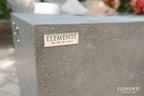 Elementi Andes Fire Table - Light Gray