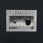 Elementi Plus Sofia Marble Porcelain Fire Table OFP103BB