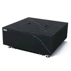 Elementi Plus Sofia 40" Marble Porcelain Fire Table - Bulgaria Black