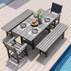 Corex HDPE Outdoor Dining Set, 5-Piece