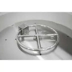 Elementi - Lunar Fire Bowl Cream White - Propane