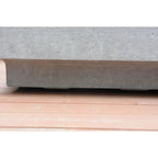 Elementi Metropolis Fire Pit Table - Light Gray
