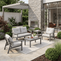 Corex HDPE Outdoor Sectional Sofa, 7-Piece