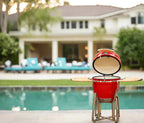 21" COALS by Comfortbilt Kamado Grill  Ceramic Grill - Red
