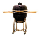 ComfortBilt 23" Kamado Charcoal Ceramic Grill – Black