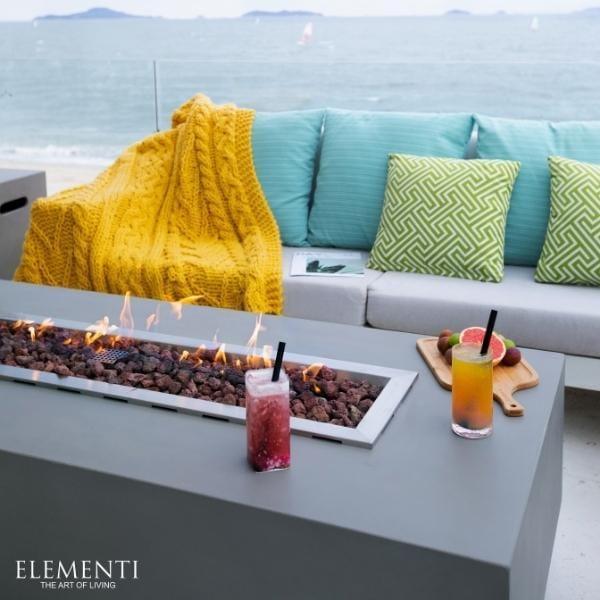 Elementi Granville Fire Pit Table OFG121