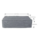 Elementi Plus Varna Marble Porcelain Fire Table OFP121BB