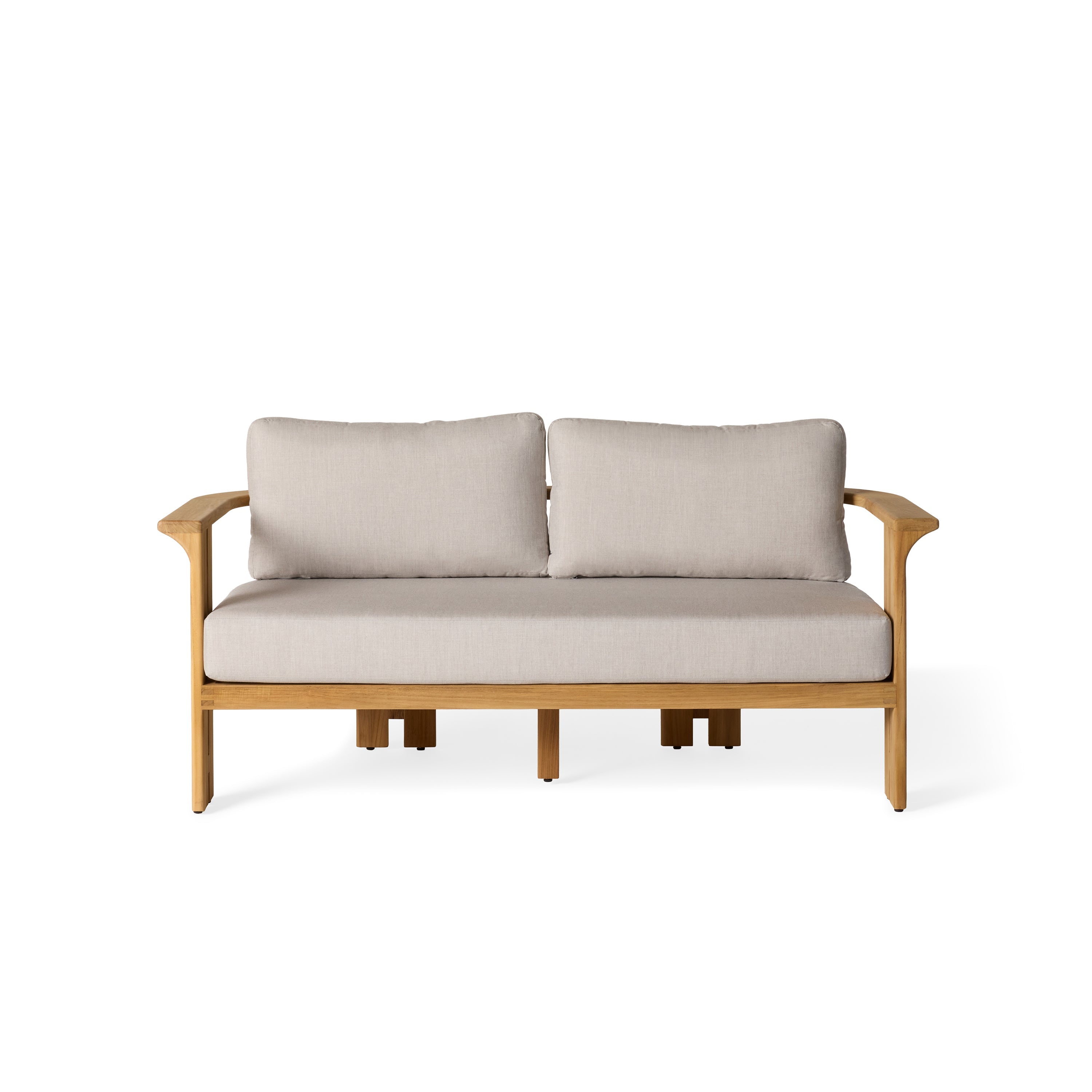 Ojai Teak Loveseat Outdoor Seating