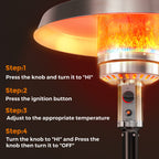 Pyra Mesa Patio Heater 50,000 BTU