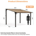 Aera Lean To Patio Gazebo