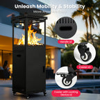 Pyra Base Patio Heater 41,000 BTU, Vent Top