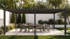 Outer Pergola 12' x 20' Adjustable Louvered Aluminum