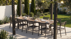 Outer Pergola 12' x 20' Adjustable Louvered Aluminum