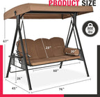 Forge Patio Swing 2, 3-Seat