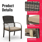 Weave Outdoor Dining Set, 5-Piece