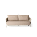 Silverado Outdoor Loveseat Dune Aluminum Frame with Woven Rope